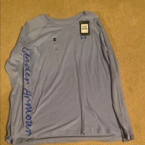 Under Armour Blue Long Sleeve Shirt